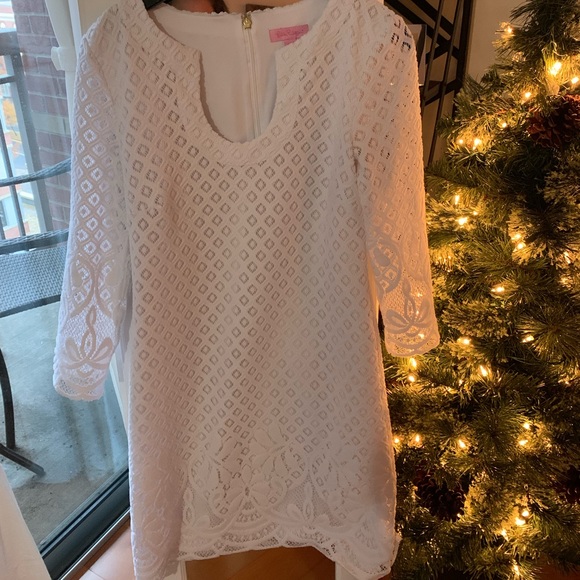 Lily Pulitzer Mara Lace Sheath Dress - Picture 3 of 3